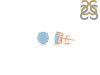 Aquamarine Stud Earring AQM-RDE-1438.