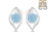 Aquamarine Stud Earring AQM-RDE-21.