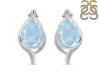 Aquamarine Stud Earring AQM-RDE-26.