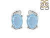Aquamarine Stud Earring AQM-RDE-28.