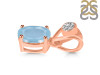 Aquamarine Pendant AQM-RDP-551-V-LOOP.