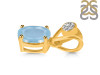 Aquamarine Pendant AQM-RDP-551-V-LOOP.