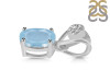 Aquamarine Pendant AQM-RDP-551-V-LOOP.