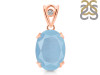 Aquamarine Pendant AQM-RDP-744-V-LOOP.