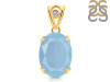 Aquamarine Pendant AQM-RDP-744-V-LOOP.