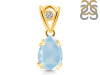Aquamarine Pendant AQM-RDP-752-V-LOOP.