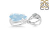 Aquamarine Pendant AQM-RDP-752-V-LOOP.