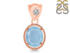 Aquamarine Pendant AQM-RDP-755-V-LOOP.