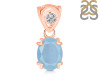 Aquamarine Pendant AQM-RDP-762-V-LOOP.