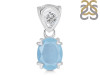 Aquamarine Pendant AQM-RDP-762-V-LOOP.