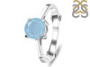 Aquamarine & White Topaz Ring AQM-RDR-1786.