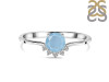 Aquamarine & White Topaz Ring AQM-RDR-1942.