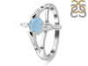 Aquamarine Angel Ring AQM-RDR-2150.