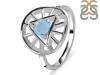 Aquamarine Illuminati Ring AQM-RDR-2158.