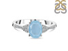 Aquamarine & White Topaz Ring AQM-RDR-2219.