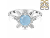 Aquamarine & White Topaz Ring AQM-RDR-2264.