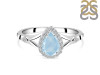 Aquamarine & White Topaz Ring AQM-RDR-2271.