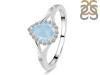 Aquamarine & White Topaz Ring AQM-RDR-2271.