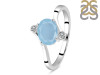 Aquamarine & White Topaz Ring AQM-RDR-3264.