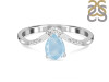 Aquamarine & White Topaz Ring AQM-RDR-2283.