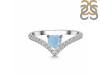 Aquamarine & White Topaz Ring AQM-RDR-2749.
