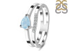 Aquamarine & White Topaz Ring AQM-RDR-2862.
