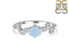 Aquamarine & White Topaz Ring AQM-RDR-2981.