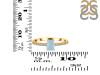 Aquamarine & White Topaz Ring AQM-RDR-3118.
