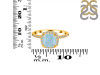 Aquamarine & White Topaz Ring AQM-RDR-3119.