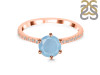 Aquamarine & White Topaz Ring AQM-RDR-3140.