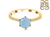 Aquamarine & White Topaz Ring AQM-RDR-3140.