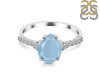 Aquamarine & White Topaz Ring AQM-RDR-3148.