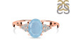 Aquamarine & White Topaz Ring AQM-RR-364.