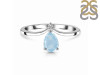 Aquamarine & White Topaz Ring AQM-RR-374.