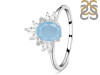 Aquamarine & White Topaz Ring AQM-RR-405.