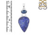 Azurite Druzy/Kyanite Pendant-SP AZR-1-106