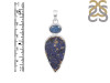 Azurite Druzy/Kyanite Pendant-SP AZR-1-126