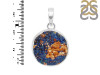 Azurite Druzy Pendant-SP AZR-1-39