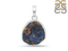 Azurite Druzy Pendant-SP AZR-1-42