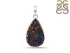Azurite Druzy Pendant-SP AZR-1-43