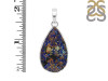 Azurite Druzy Pendant-SP AZR-1-54
