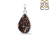 Azurite Druzy Pendant-SP AZR-1-57
