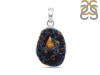 Azurite Druzy Pendant-SP AZR-1-60