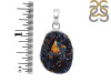 Azurite Druzy Pendant-SP AZR-1-60