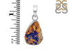 Azurite Druzy Pendant-SP AZR-1-61