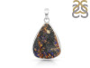 Azurite Druzy Pendant-SP AZR-1-83