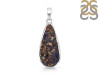 Azurite Druzy Pendant-SP AZR-1-85