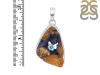Azurite Druzy Pendant-SP AZR-1-87