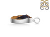Azurite Druzy Pendant-SP AZR-1-87