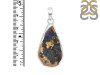 Azurite Druzy Pendant-SP AZR-1-90